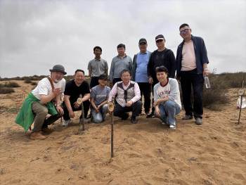 NO65-内モンゴル自治区のオルドス砂漠の緑化植樹１　船橋中央LC-02